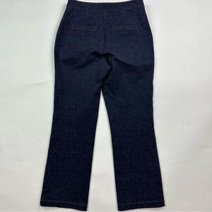 Pearl by Lela Rose Stretch Denim Dress Pants Size 8